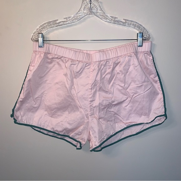 Lake Pink Pyjama Set Top and Shorts 100% Cotton XL - Picture 10 of 13